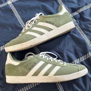 Adidas Gazelle Women’s  Olive Sneakers